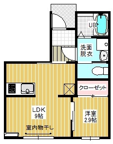 Ｓｔａｆｅｒｍｏ（スタファーモ）の間取り