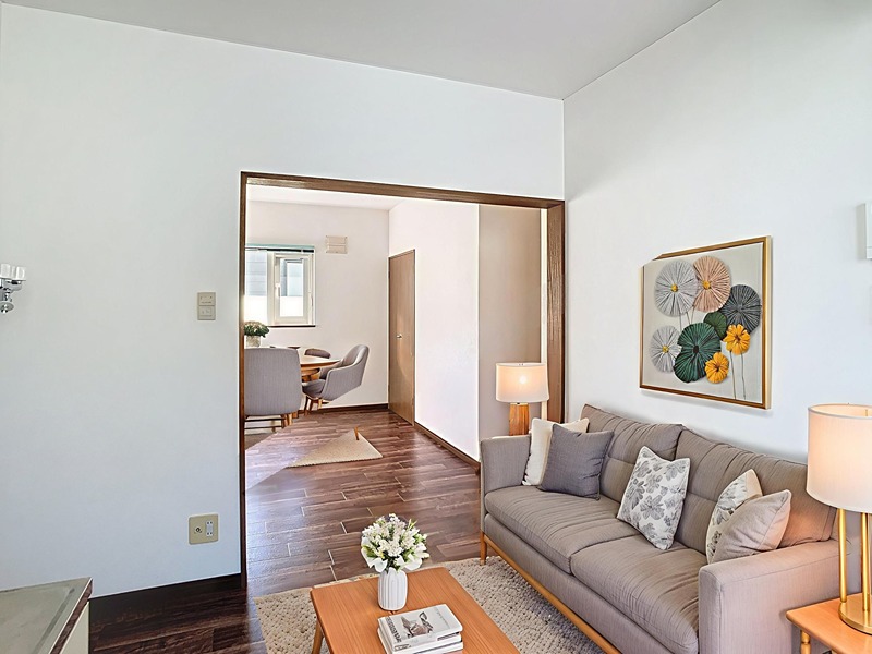 居室・リビング　本画像はCGで作成しており実際に現地に家具は置かれてません。