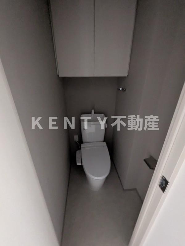トイレ　ゆったりとした空間のトイレです