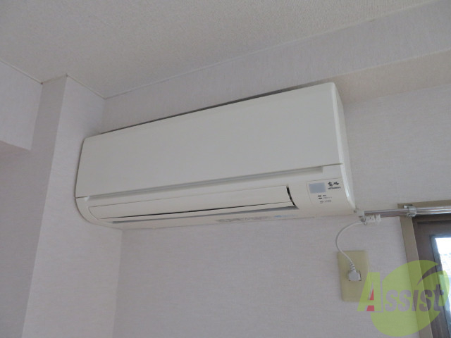 その他設備　エアコン付き。ご入居の日から快適に過ごせますね。