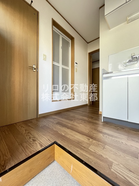 玄関　すっきりシンプルな玄関スペースです！