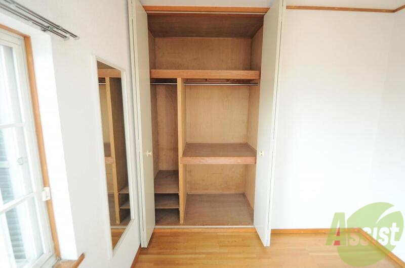 収納　お荷物が片付けやすいようにクローゼットも工夫されています♪