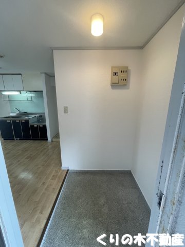 玄関　明るい玄関です