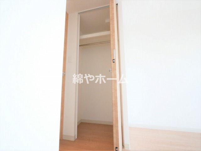収納　たっぷりとした収納スペースです