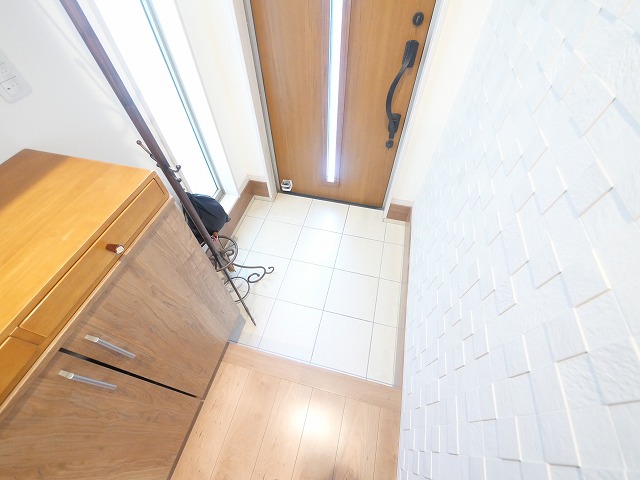 玄関　ゆったりとした玄関です