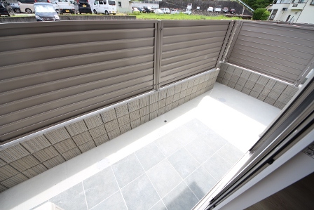 バルコニー　風通しの良いバルコニー♪