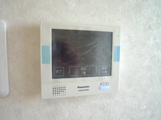 セキュリティ　ＴＶモニターつきのインターホンです。