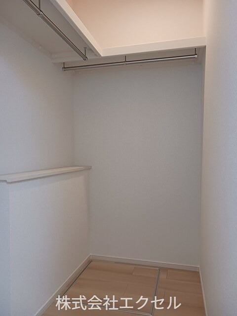 収納　ウォークインクローゼットです。