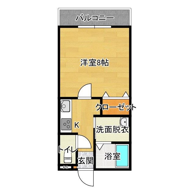 レトアアルテミスの間取り