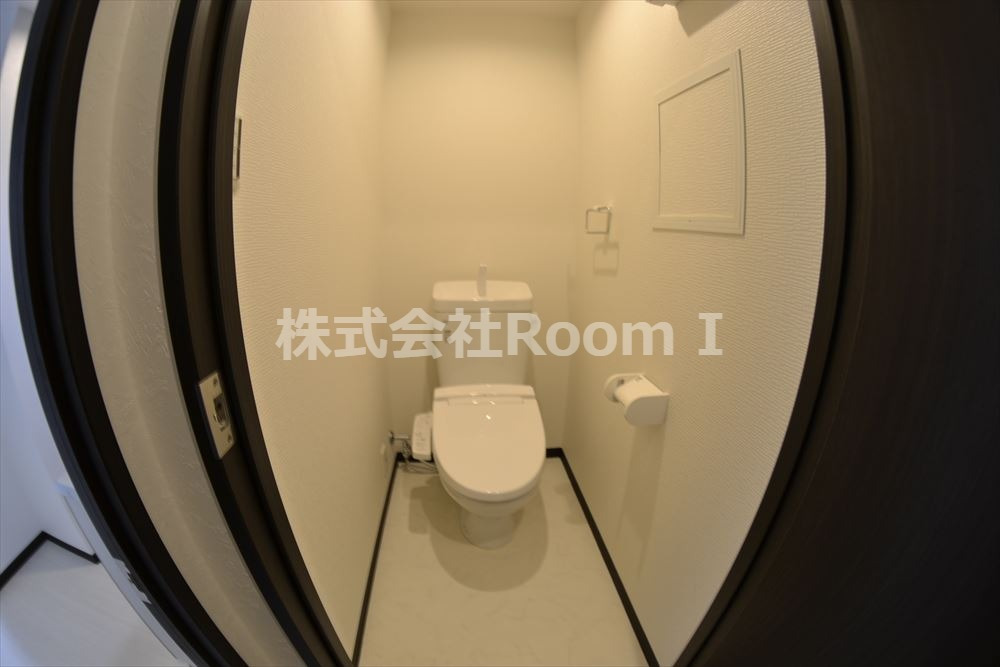 トイレ　ゆったりとした空間のトイレです