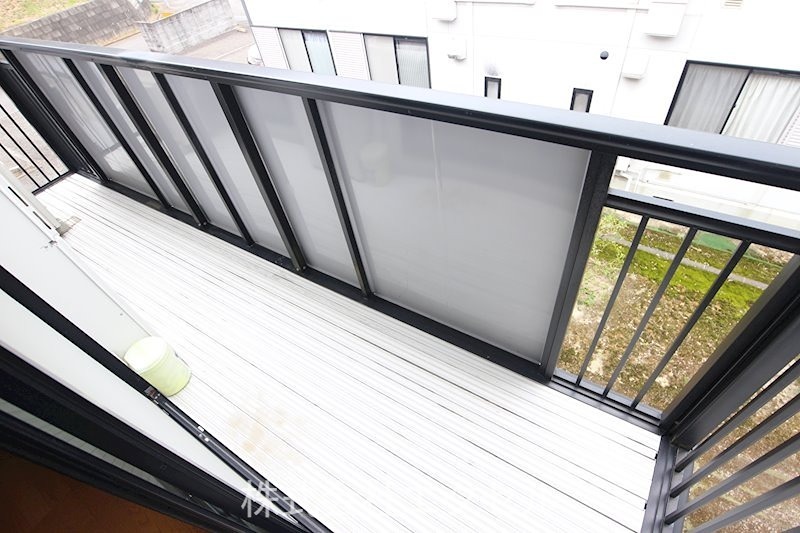 バルコニー　風通しの良いバルコニーです。