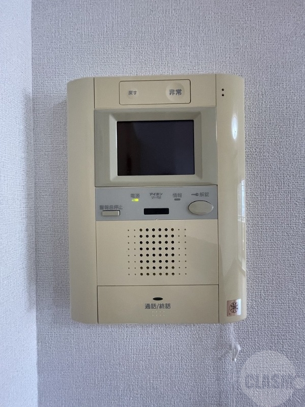 セキュリティ　モニター付きインターホン♪