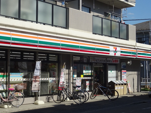 コンビニ　セブンイレブン川崎下小田中東店（コンビニ）まで444m