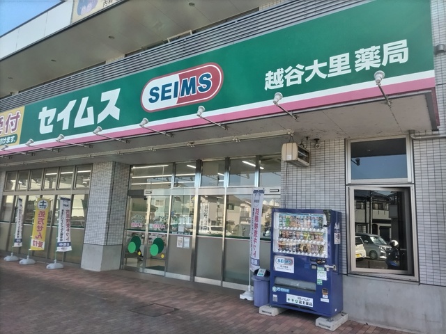 ドラックストア　セイムス　越谷大里薬局（ドラッグストア）まで1100m