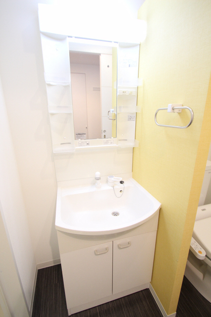 洗面設備　※同号室の別階のお写真です