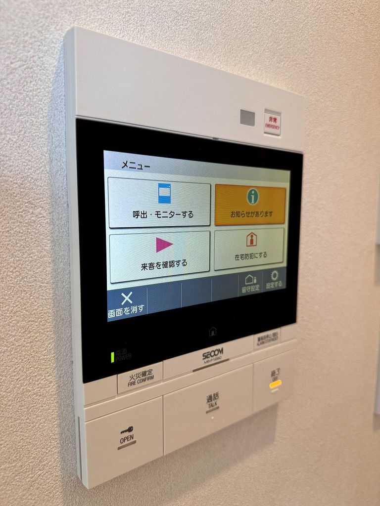セキュリティ　TVモニタ付インターホン