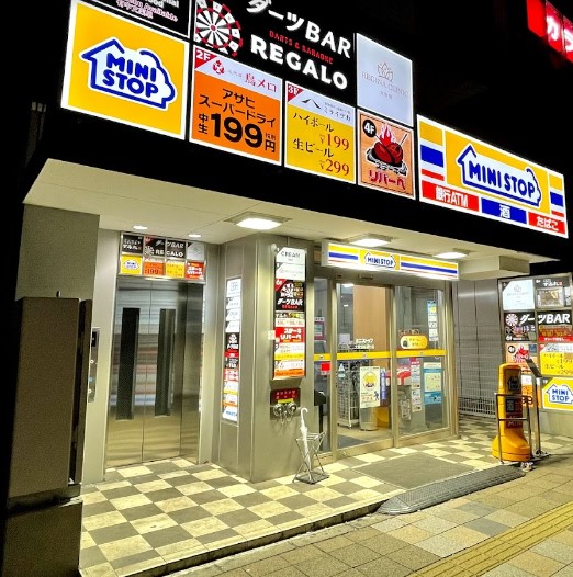コンビニ　ミニストップ 大宮銀座通り店（コンビニ）まで888m