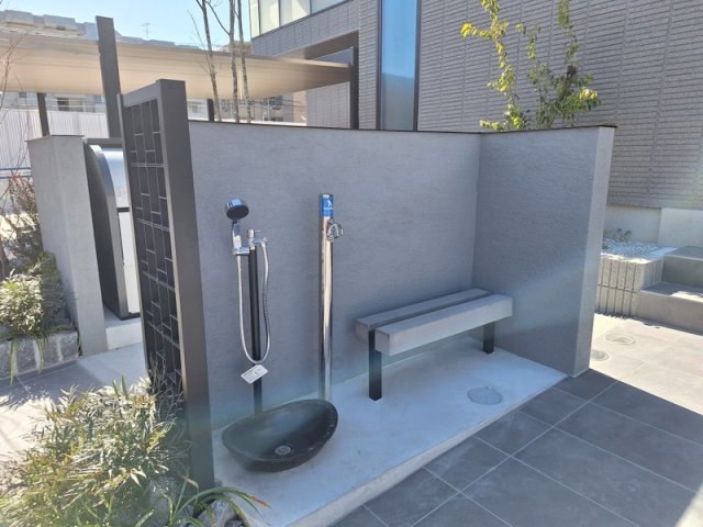 その他　★ペット専用足洗い場★