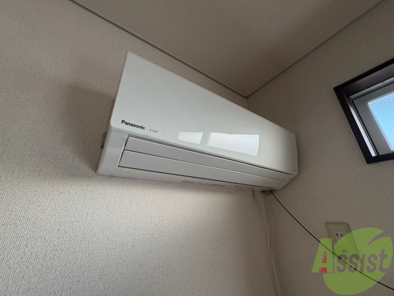 その他設備　エアコン付きです！夏でも冬でも安心ですね。