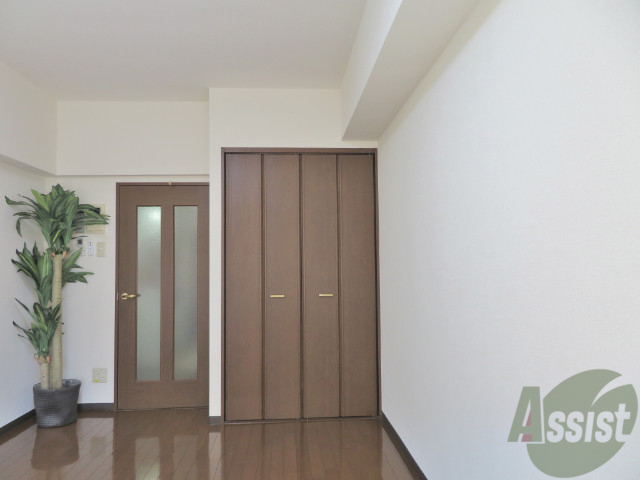 収納　クローゼットがありました。お洋服や荷物はここへ