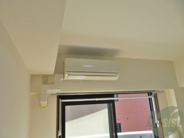 その他設備　エアコンが設置してありますので、寒暖対策もばっちり。