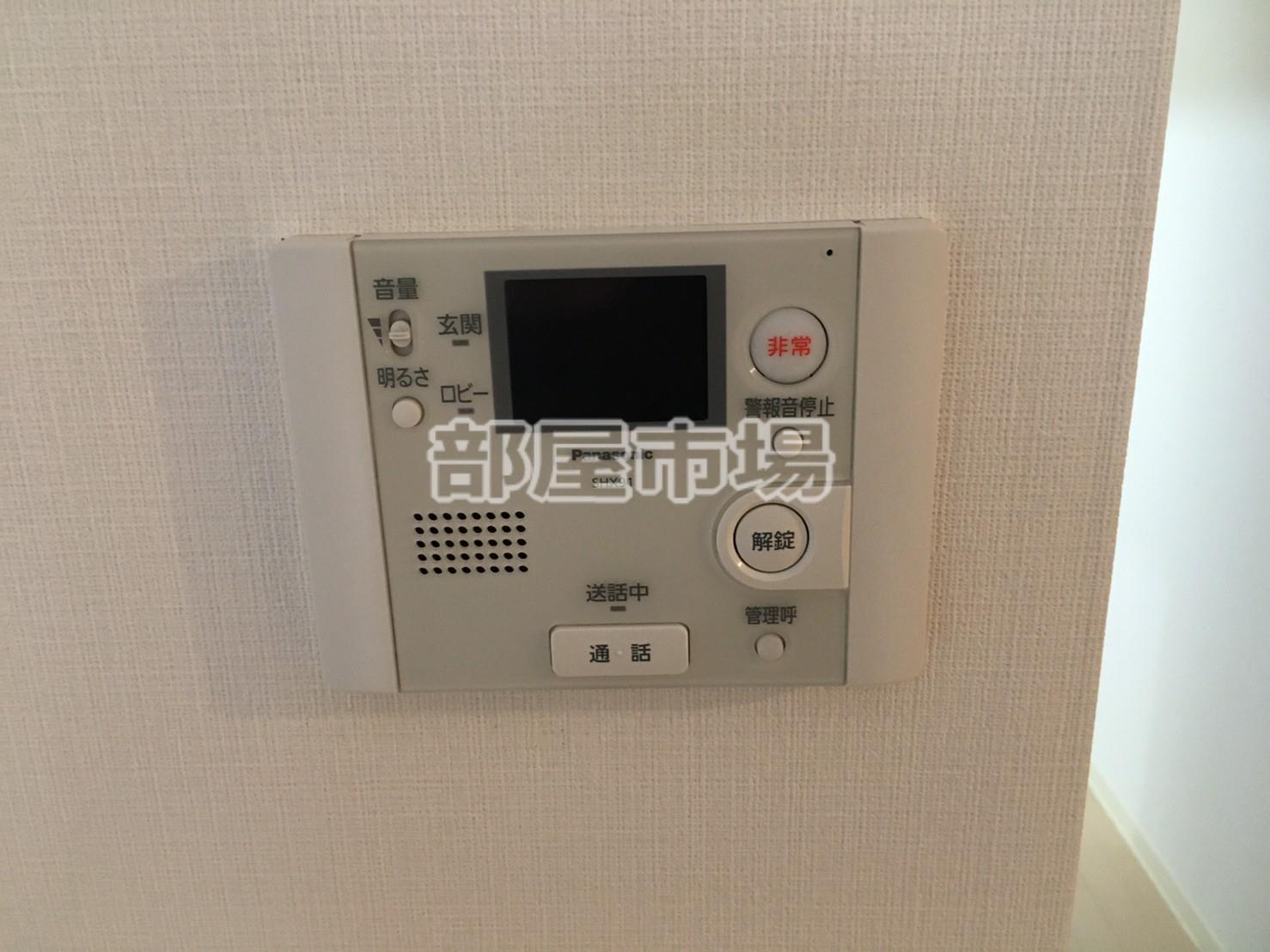 セキュリティ　モニター付きインターホン
