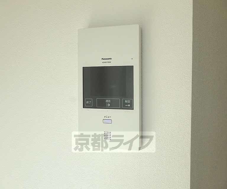セキュリティ　インターフォンです。
