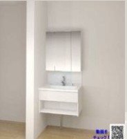 洗面設備　完成パース