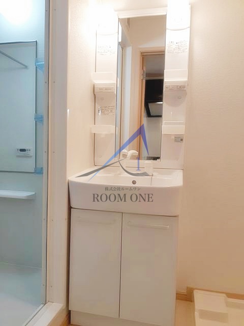 洗面設備　洗面台です。