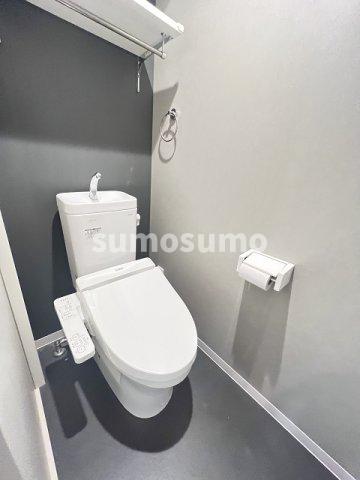 トイレ　ゆったりとした空間のトイレです