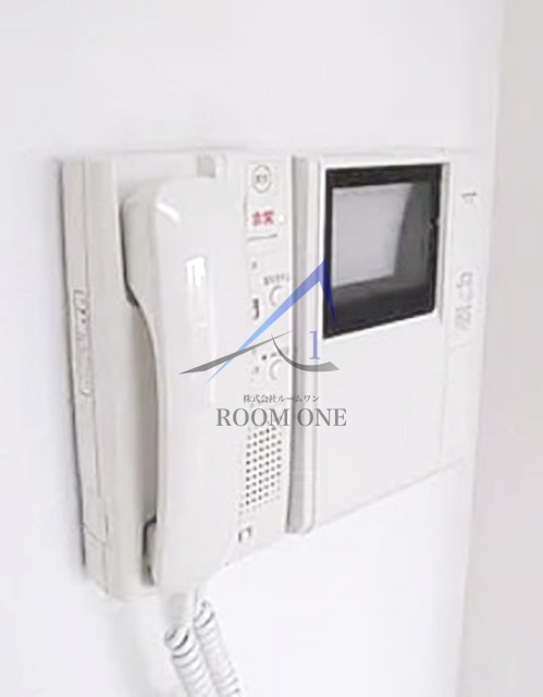 セキュリティ　モニター付きインターホンです。