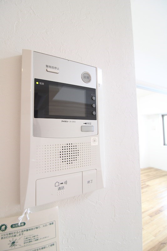 セキュリティ　室内に居ながら※別室参考写真※