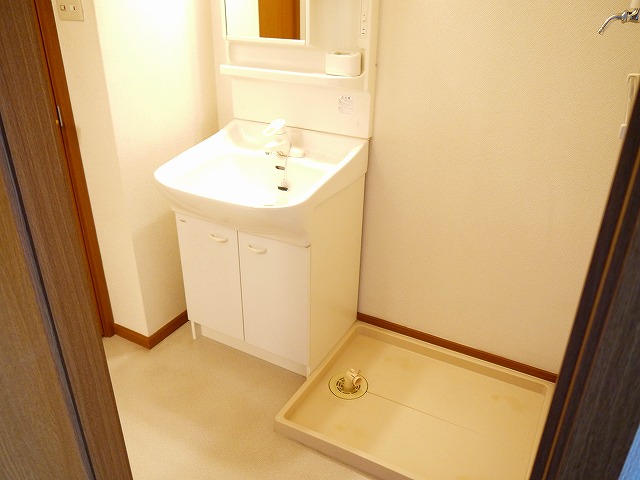 洗面設備　洗面所です