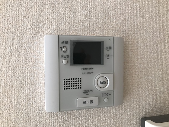 セキュリティ　※別部屋の写真です