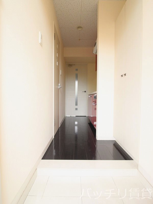 玄関　写真は別号室の為、現状優先になります。