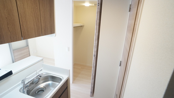 収納　ウォークインクローゼット