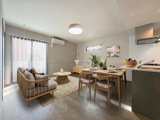 居室・リビング　家具設置イメージ