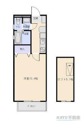 建物外観　間取図