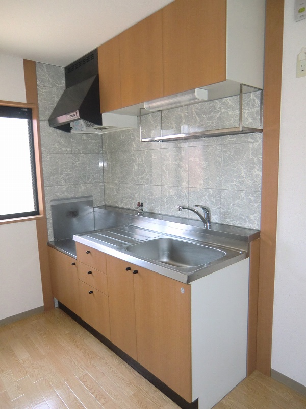 キッチン　ガスコンロ設置可能　※別号室参考写真　　筑紫野市・太宰府市で