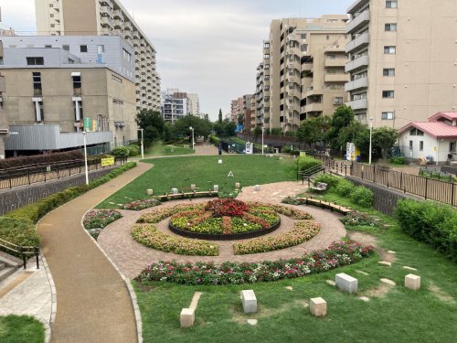 公園　大横川親水公園（公園）まで957m