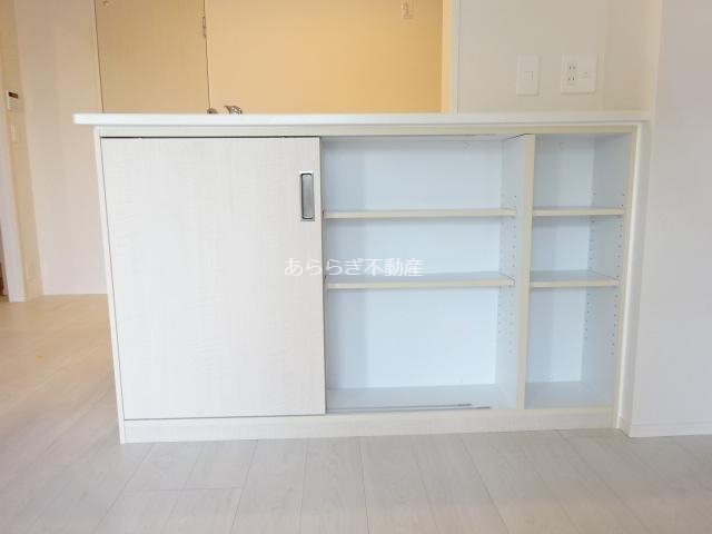 洗面設備　カウンター収納（イメージ）