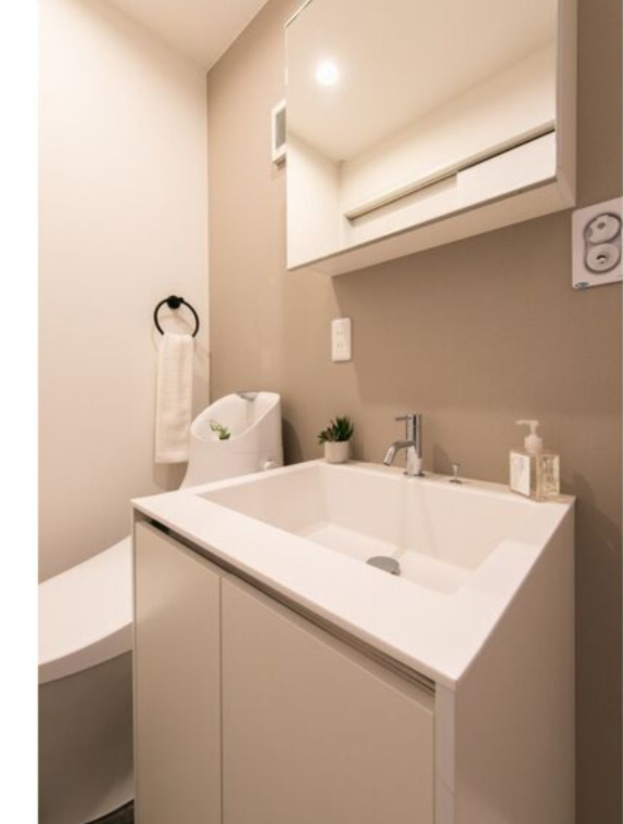 洗面設備　※イメージ　小物などはついていません