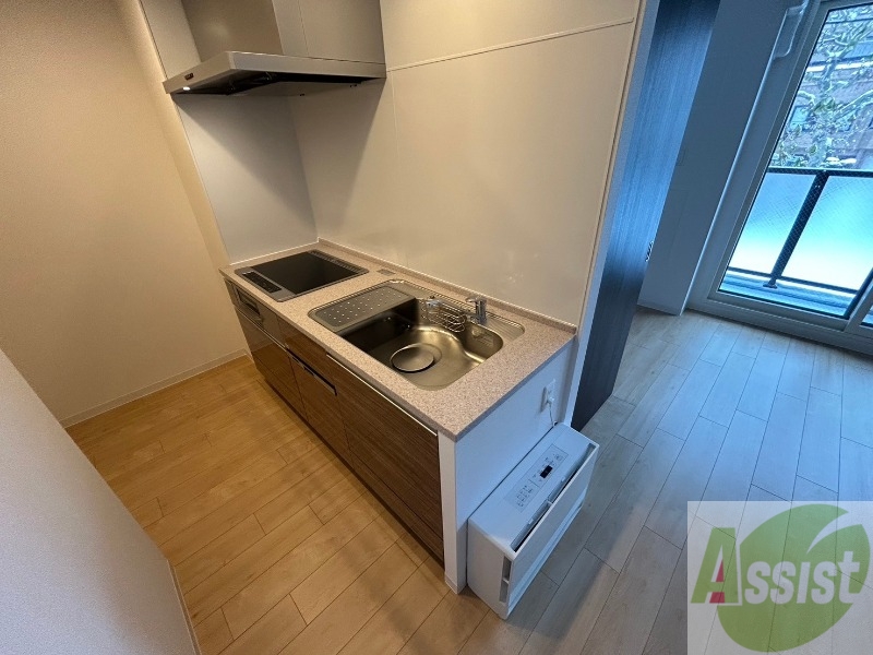 キッチン　システムキッチンなので、すぐお料理に使えます！