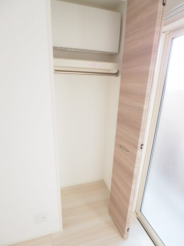 収納　洋室のクローゼット