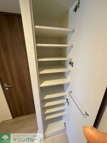 収納　ちょっとした収納スペースも充実しています