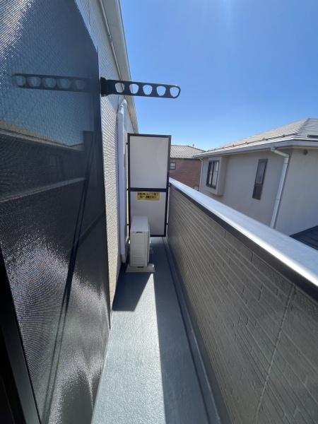 バルコニー　西向きのバルコニーです！