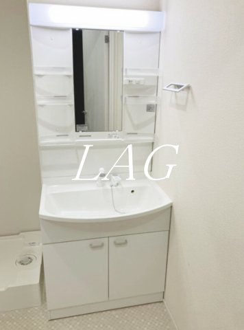 洗面設備　洗面台です。