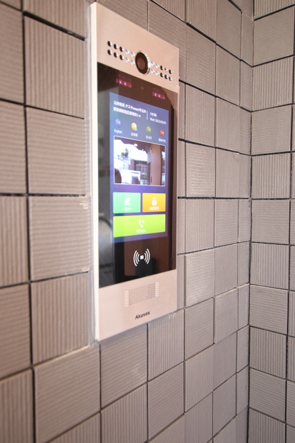 セキュリティ　安心のオートロック付きマンションです♪