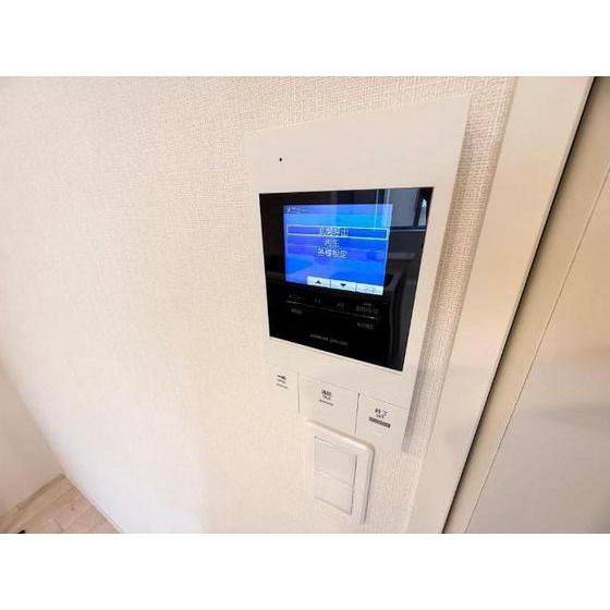 セキュリティ　モニター付きインターホン