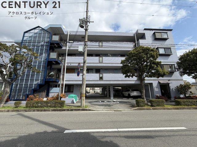 建物外観　サンディが目の前